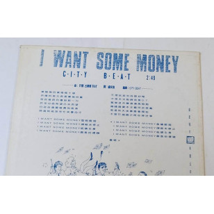 Citybeat I Want Some Money 1990 Hong Kong Promo 12" Single EP Vinyl LP 45轉單曲 電台白版碟香港版黑膠唱片 城市節拍樂隊 John Laudon 劉諾生*READY TO SHIP from Hong Kong***